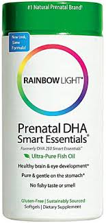 Rainbow Light Prenatal Dha Smart Essentials 60 Softgels Vitacost