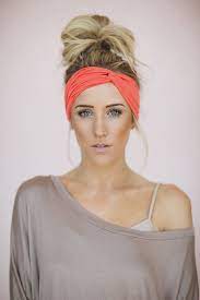 Headwrap Headbands Sporty Hairstyles Headband Hairstyles Short Hair Styles