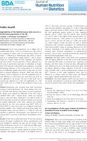 Jhpn brings together research on all aspects of issues related to population, nutrition and health. Public Health 2018 Journal Of Human Nutrition And Dietetics Wiley Online Library