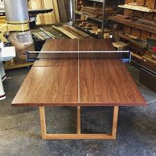 Custom Made Wood Ping Pong Table From Builtthings Com Tampa Local Rad Ping Pong Table Outdoor Table Tennis Table Best Ping Pong Table