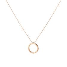 Here's a batch that can be yours for the taking (and layering!). Solid Circle Necklace In Yellow Rose Or White Gold