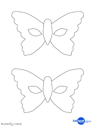 Butterfly Templates For Kids Rouclom Coloring Caretas De Animales Mascaras Hechas Con Platos De Papel Plantilla De Mariposa