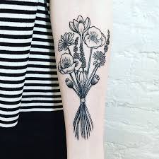 1000 bouquet of flowers tattoo free vectors on ai, svg, eps or cdr. 81 Flower Tattoos To Make Your Skin A Living Garden Diy Morning