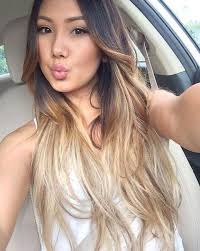 Try dark ash brown hair, but adding a lighter color at the very end tips. 11 Fetching Hair Highlighting Ideas For Asian Women