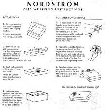 Nordstrom Gift Kit Instructions Nordstrom Gifts Gift Kit Instruction