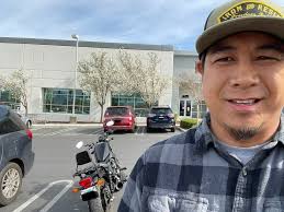 Riding bike to work with safety accessories