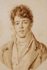 Alexandre Hesse Paris 1806 1879 Portrait De Jeune Hommelavis Brun Et Crayon Noir19 5 X 13 5 Cmsigne A Droite Portrait Jeune Homme Homme
