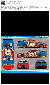 2015 nascar darlington throwback paint schemes special throwback paint schemes for darlington, september 6, 2015 note: Carl Long To Run Darrell Waltrip Throwback At Darlington Nascar