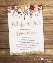 Fall Bridal Shower Invitation Autumn Bridal Shower Flowers Etsy Fall Wedding Shower Wedding Shower Invitations Fall Bridal Shower Invites