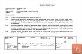 Agus wahyudi model silabus dan rencana pelaksanaan pembelajaran (rpp) lancar berbahasa arab 2 untuk kelas v madrasah ibtidaiyah berdasarkan standar isi rpp berbahasa arab mi 2 r1. Silabus Pai Dan Bahasa Arab Ma Kurikulum 2013 Revisi 2016 Silabus Rpp