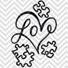 Click here and download the autism awareness puzzle piece heart svg graphic · window, mac, linux · last updated 2021 · commercial licence ideas for this design: 1