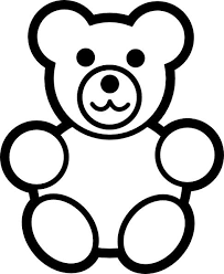 100% free baby coloring pages. Teddy Bear Coloring Page For Kids Free Printable Picture