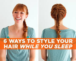 See how you can sport a comfy & trendy haircut and show off your texture at once. 6 Ways To Style Your Hair While You Sleep