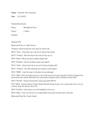 Check spelling or type a new query. Contoh Naskah Iklan Radio Iklan Radio Pdf