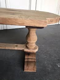 Pop up the top, place your laptop on it, and you're ready to get down to business (and attend all those zoom meetings). Bleached Oak Trestle Coffee Table Antiqueswarehouse Recent Added Items European Antiques Decorative