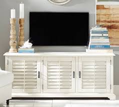 That size fit better into our media center opening and didn't leave very much i used our favorite minwax products to finish the assembled console. Holstead Shutter Large Media Console Large Media Console Media Console Media Console Diy