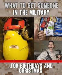 Knowing that someone took the time to think of you and make you something really is a wonderful feeling. Military Gifts For Birthdays And Christmas 3 Quarters Today