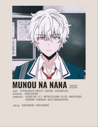 Munou na nana anime where to watch. Munou Na Nana Minimalist Poster In 2021 Anime Reccomendations Anime Shows Otaku Anime
