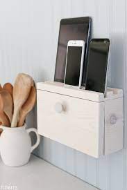 2) turn a wooden organizer or letter sorter into a diy charging station for all of your devices (driven by decor). Diy Device Charging Station Tidbits