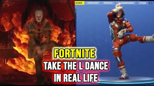 Preview 3d models, audio and showcases for fortnite: Fortnite Dance Take The L In Real Life Original Video 2018 Fortnitedance Youtube