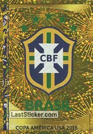 The competition was contested by 86 teams, which qualified either by their respective state championships (70), by the 2016 cbf ranking (10) or those qualified for 2015 copa libertadores (5). Sticker 110 Emblema Brasil Panini Copa America Centenario Usa 2016 Laststicker Com