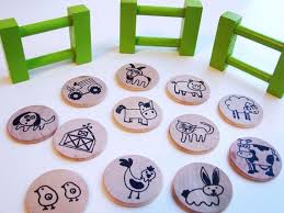 Nouveau Faire Un Jeu De Memoire Match Edition De La Ferme Memory Games Coin Games Stuffer