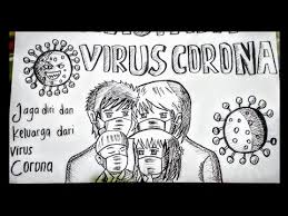 Pada kondisi infeksi, protein ini akan diproduksi untuk melawan antigen.saat terjadi infeksi virus corona, tubuh akan mengeluarkan sitokin dalam jumlah banyak. Drawing Posters To Prevent The Corona Virus Youtube