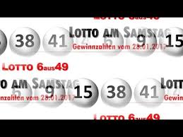 Gehören sie zu den glücklichen gewinnern? Lotto Ziehung Am Samstag Lottozahlen Vom 28 01 2017 Youtube