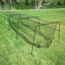 Our batting cage frames are the perfect option if you've already got the batting cage net or are looking for a diy batting cage project. Skywalker Sports Competitive Series 40 Foot Batting Cage With Net Walmart Com Walmart Com