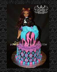 Chocolate cake with chocolate fondant torten kuchen monster high geburtstag torte ohne backen 4. Monster High Clawdeen Cake Backen Kreativ Tipps