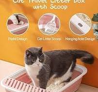 Amazon.com : BNOSDM Senior Cat Litter Box Low Entry Kittens ...