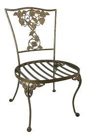 Brown Jordan Morning Glory Dining Chair On Chairish Com Wrought Iron Patio Furniture Furniture Aluminum Furniture