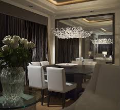 Small Space Secret A Great Big Mirror Anderson Glass Mirror Dining Room Elegant Dining Room Dining Room Walls