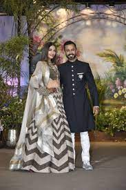 Glitz Glamour Gorgeousness Bollywood Brought Its A Game To Sonam Anand S Reception Wedding Reception Dress Reception Dress Indian Dresses