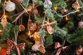 Maybe you would like to learn more about one of these? Decorative Cinnamon And Dried Fruit Close Up Decorated Christmas Tree Background Stock Photo Picture And Royalty Free Image Image 68497617
