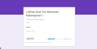 Latihan Soal Tes Wawasan Kebangsaan Tentang Pancasila Info Dunia Edukasi