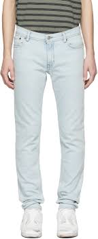 Acne Studios Blue Bla Konst Light North Jeans Ssense