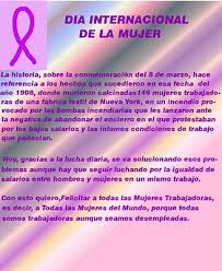 Fecha consagrada al género masculino y sus peculiaridades. Dia De La Mujer 8 De Marzo Imagenes Tarjetas Saludos Informacion Sobre La Mujer