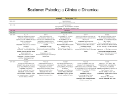 Sezione: Psicologia Clinica e Dinamica
