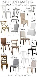 Within the dining room furniture category, there are over 18,000 dining room sets, more than 14,000 dining tables, nearly 25,000 chairs, plus tons of stools, benches, carts, and other dining room essentials. 15 Inexpensive Dining Chairs That Don T Look Cheap Driven By Decor