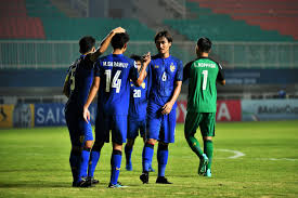 If you want to check live score or game statistics click here: Afc U 19 Championship Hosts Indonesia Off To Confident Start Thailand Fight Back Goal Com