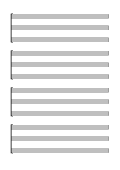 Empty music score sheet 2yamaha com. Free Printable Blank Sheet Music At Musicaneo