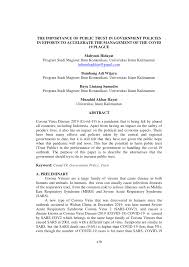 Silabus sd lengkap | dokpri. Pdf The Importance Of Public Trust In Government Policies In Efforts To Accelerate The Management Of The Covid 19 Plague