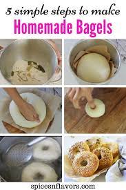 Best Homemade Bagels Recipe In 5 Simple Steps Recipe Homemade Bagels Bagel Recipe Easy Bagel Recipe