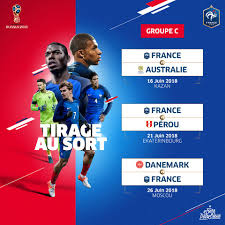 Coloriage fifa coupe du monde 2018 groupe c france australie perou danemark; On Rencontrera L Australie Equipe De France De Football ÙÙŠØ³Ø¨ÙˆÙƒ