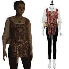 14th century france, amicia and her little brother hugo are on the run from the inquisition's soldiers and survive during their. A Plague Tale Innocence Amicia Costume Cosplay Outfit Full Set Adult Women Halloween Carnival Cosplay Costumes Customizable Aliexpress