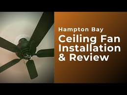 Replace the batteries and turn the power back on. Hampton Bay Ceiling Fan Installation And Review Youtube