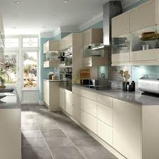 Appleby Cream Kitchen Nice Soft Tones Accented With A Soft Blue Painted Walls Design Your Kitchen Kitchen Design Trends Handleless Kitchen