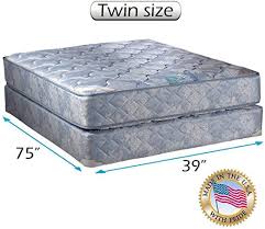 Chiro Premier 2 Sided Orthopedic Blue Color Twin Size Mattress Set With Bed Frame Included Spine Supp In 2020 Mattress Sets Queen Mattress Set Mattress Box Springs