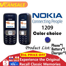 Nokia 1209 Classic Openline 2G Cell ...